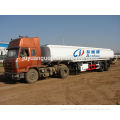 China hot sale 2 axle fuel/oil tanker semi trailer/truck trailer